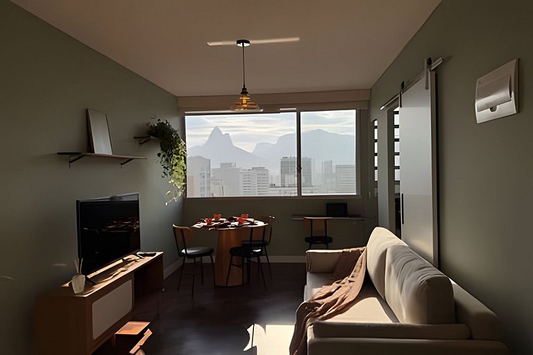 NOVO - Vista panorâmica Mar e Dois irmãos