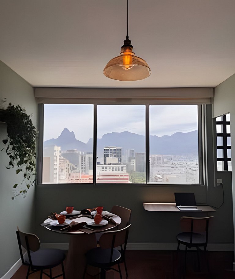 NOVO - Vista panorâmica Mar e Dois irmãos