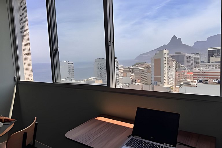 NOVO - Vista panorâmica Mar e Dois irmãos