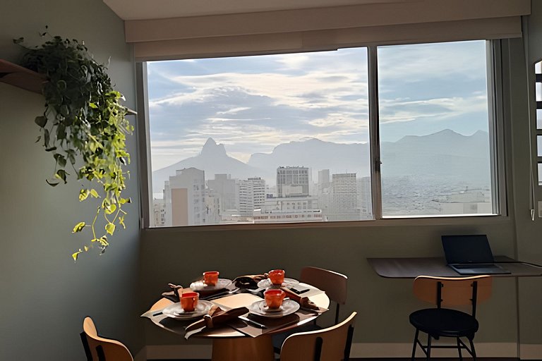NOVO - Vista panorâmica Mar e Dois irmãos
