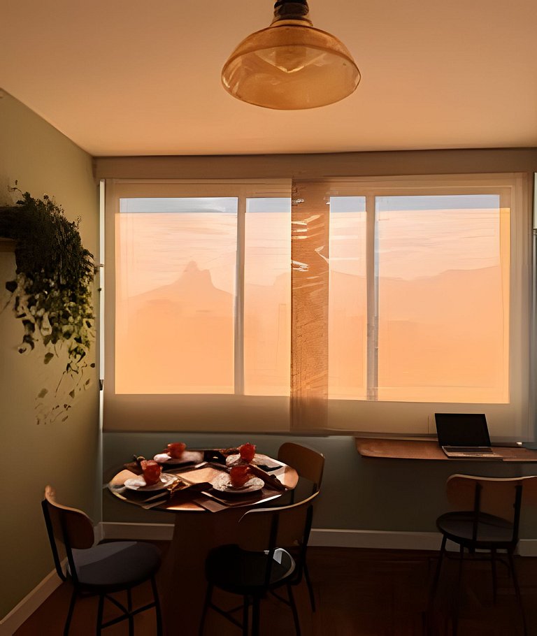 NOVO - Vista panorâmica Mar e Dois irmãos