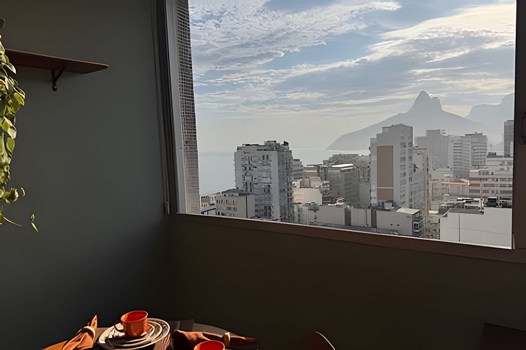 NOVO - Vista panorâmica Mar e Dois irmãos