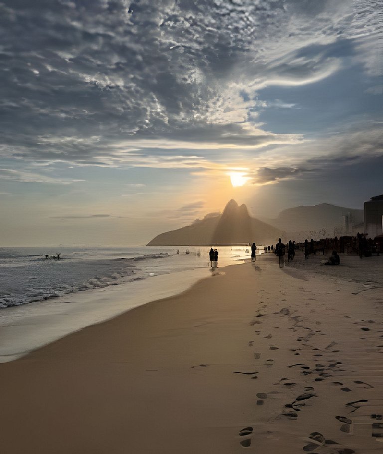 NOVO - Vista panorâmica Mar e Dois irmãos