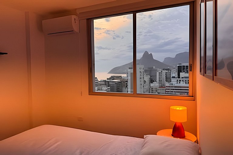 NOVO - Vista panorâmica Mar e Dois irmãos