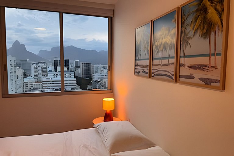 NOVO - Vista panorâmica Mar e Dois irmãos