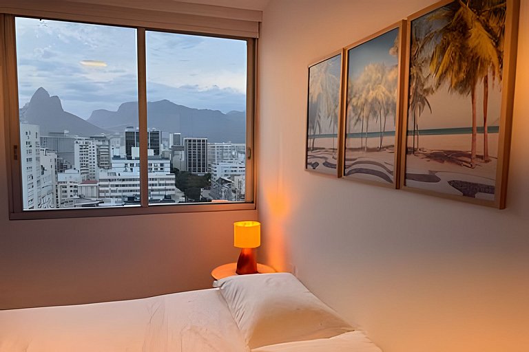 NOVO - Vista panorâmica Mar e Dois irmãos