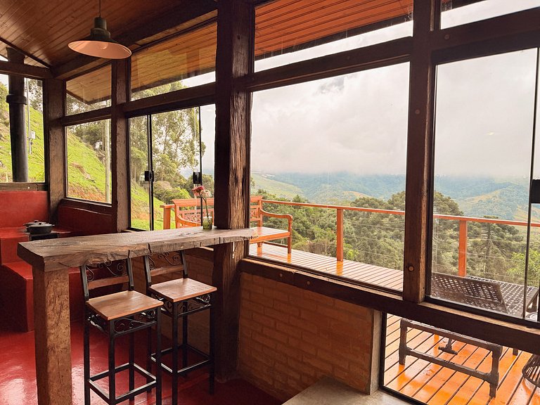 Restart Homes Jacuzzi vista panorâmica montanhas