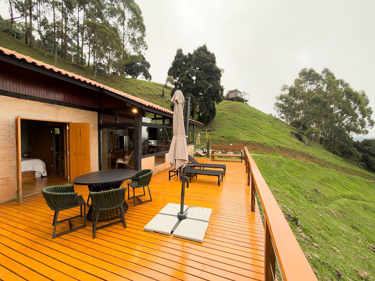 Restart Homes Jacuzzi vista panorâmica montanhas