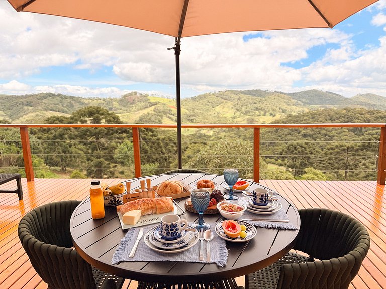 Restart Homes Jacuzzi vista panorâmica montanhas