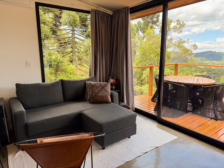 Casa Contemporânea 1.630m Altitude (Casa Vista)