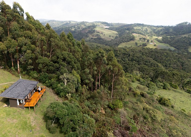 Casa Contemporânea 1.630m Altitude (Casa Vista)