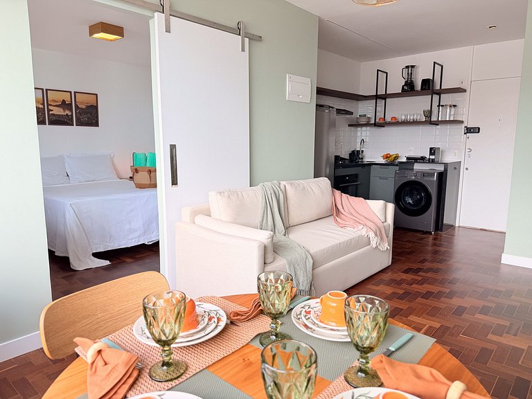 NOVO - Vista panorâmica Mar e Dois irmãos