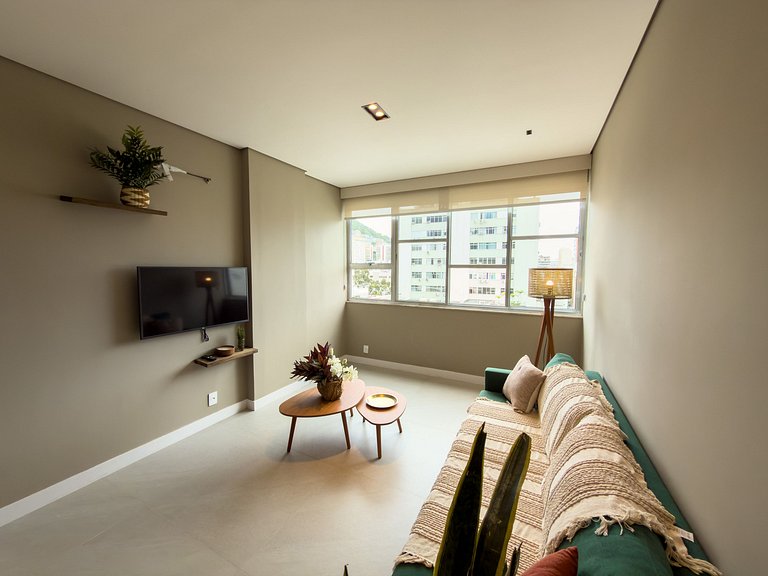 NOVO - Apê quadrilátero 350m praia - 5minutos a pé