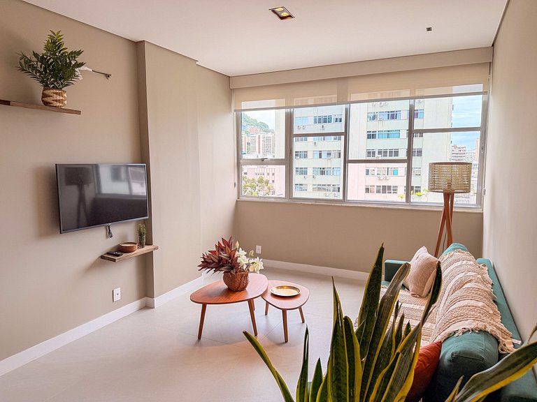 NOVO - Apê quadrilátero 350m praia - 5minutos a pé