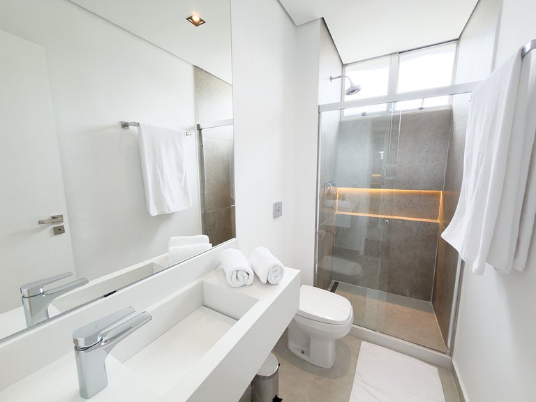 NOVO - Apê quadrilátero 350m praia - 5minutos a pé