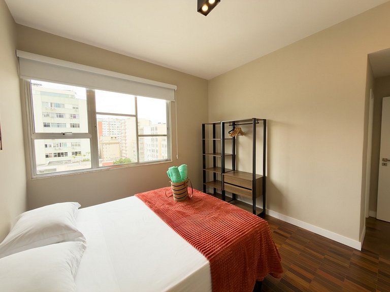 NOVO - Apê quadrilátero 350m praia - 5minutos a pé