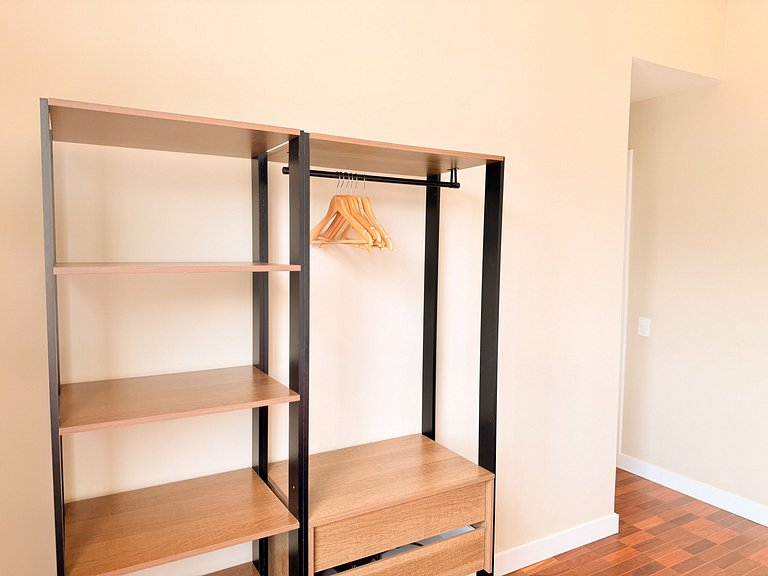 NOVO - Apê quadrilátero 350m praia - 5minutos a pé