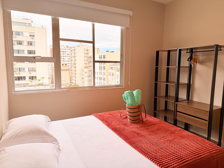 NOVO - Apê quadrilátero 350m praia - 5minutos a pé