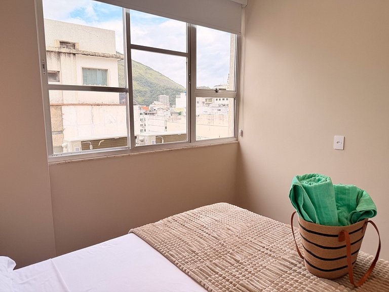 NOVO - Apê quadrilátero 350m praia - 5minutos a pé