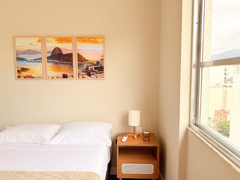 NOVO - Apê quadrilátero 350m praia - 5minutos a pé