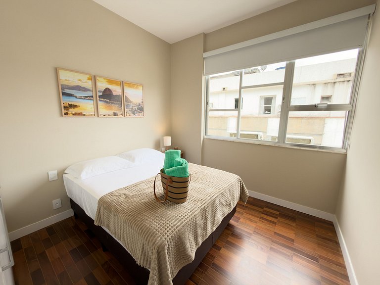 NOVO - Apê quadrilátero 350m praia - 5minutos a pé